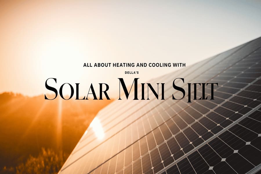 Heating and Cooling with Della's Solar Mini Split
