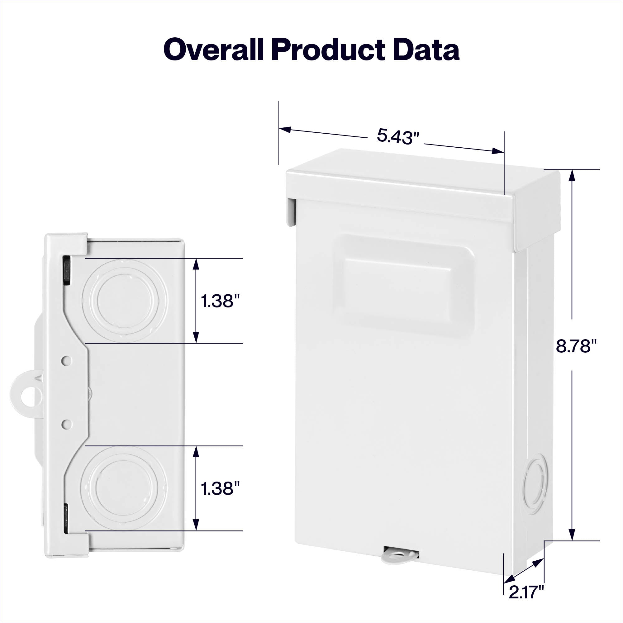 DELLA 30A & 60A Pull-Out Switch AC Disconnect Boxes