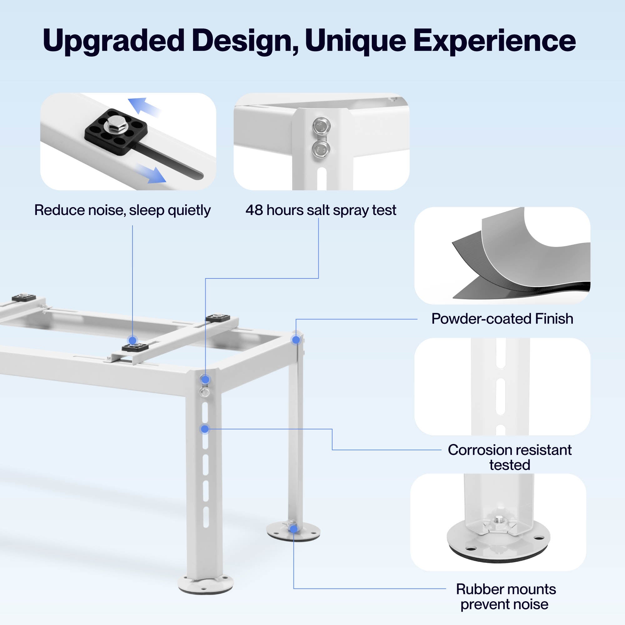 Soporte de suelo DELLA para minisplit de 9000-18000 BTU