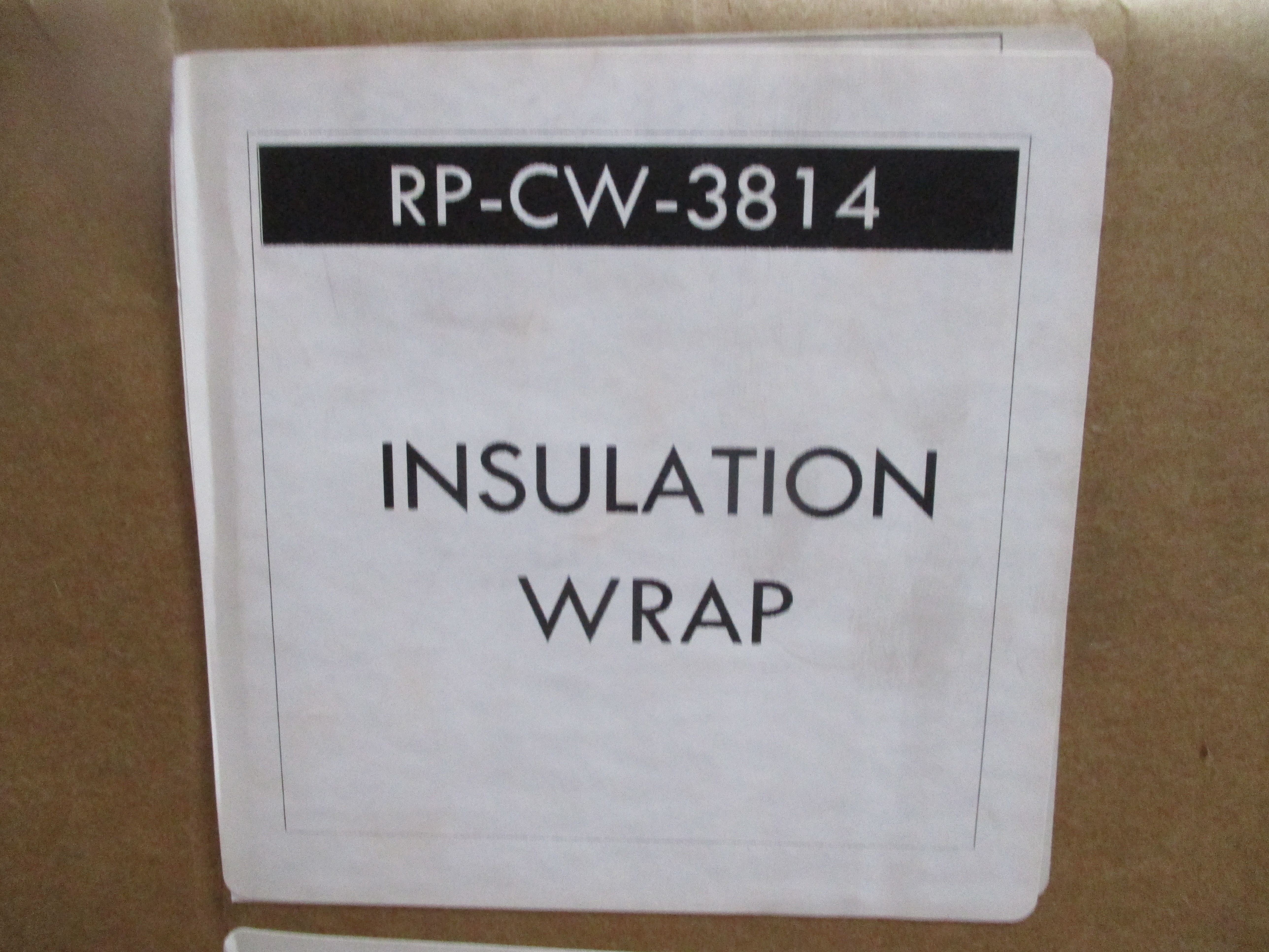 DELLA Replacement Insulation Wrap for Mini Split Line Set (CW-3814)