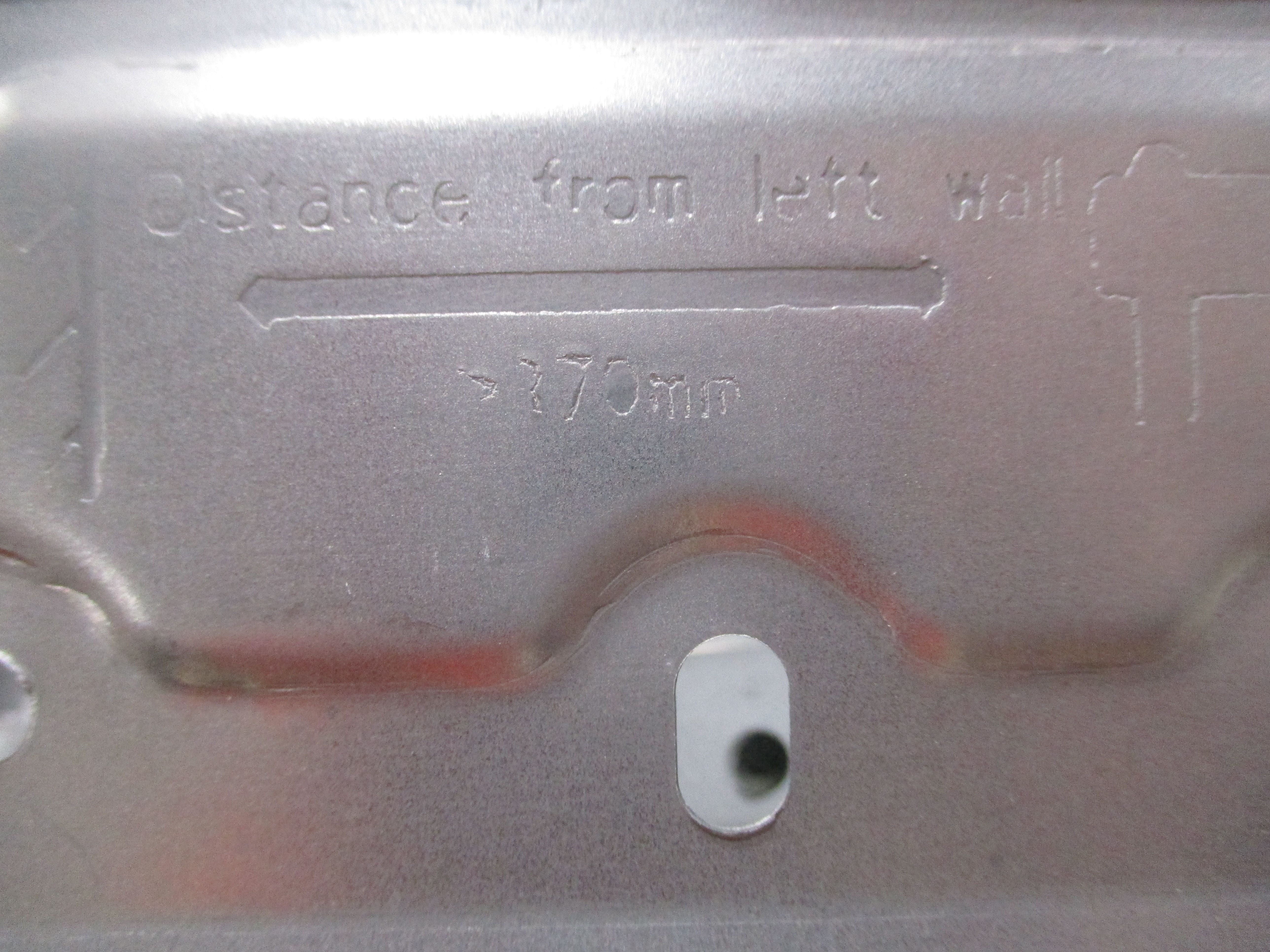 DELLA Replacement Installation Plate for IF-18K2V-17S