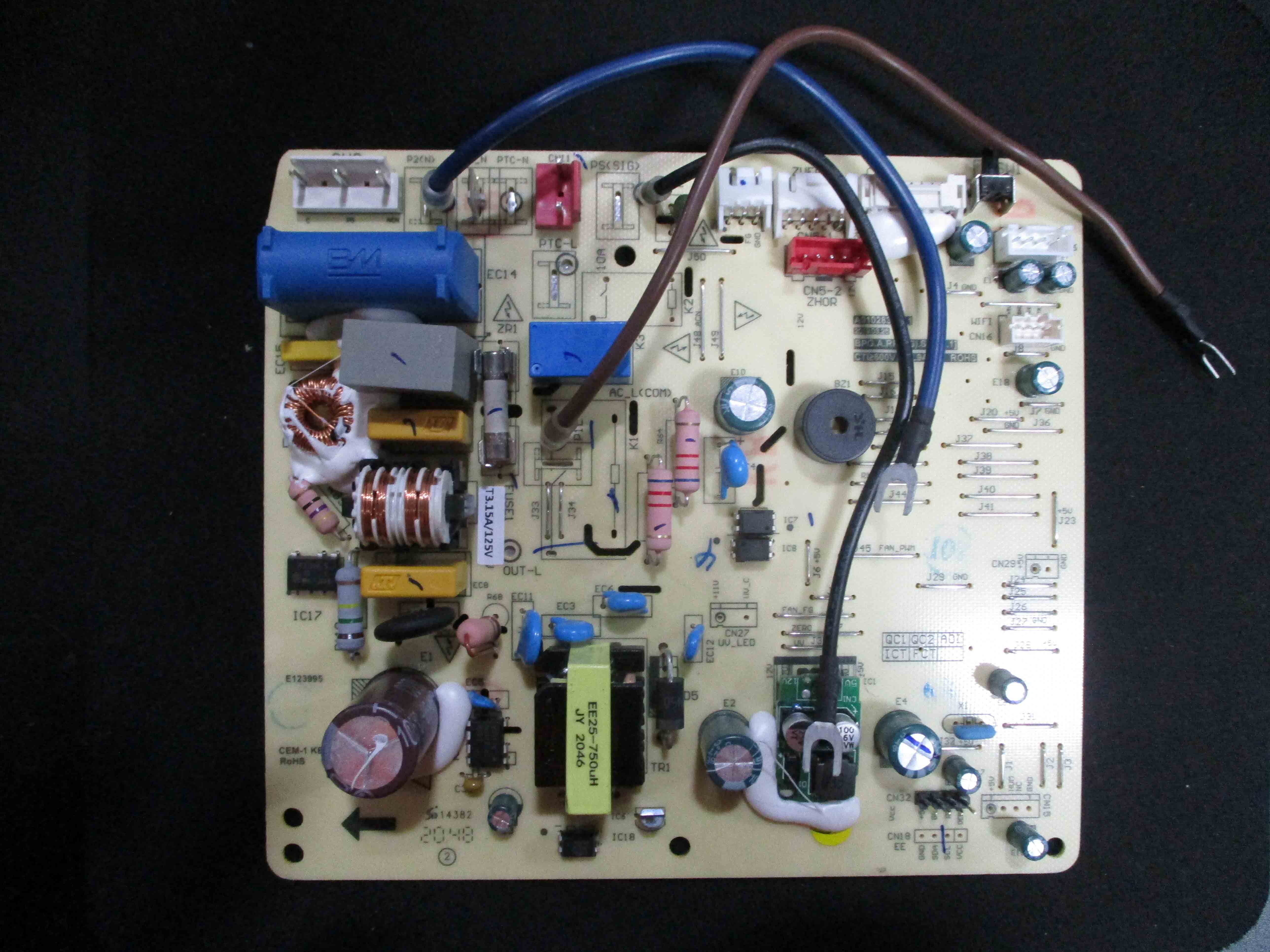 DELLA Replacement PCB for TL-9K1V-20S-IN