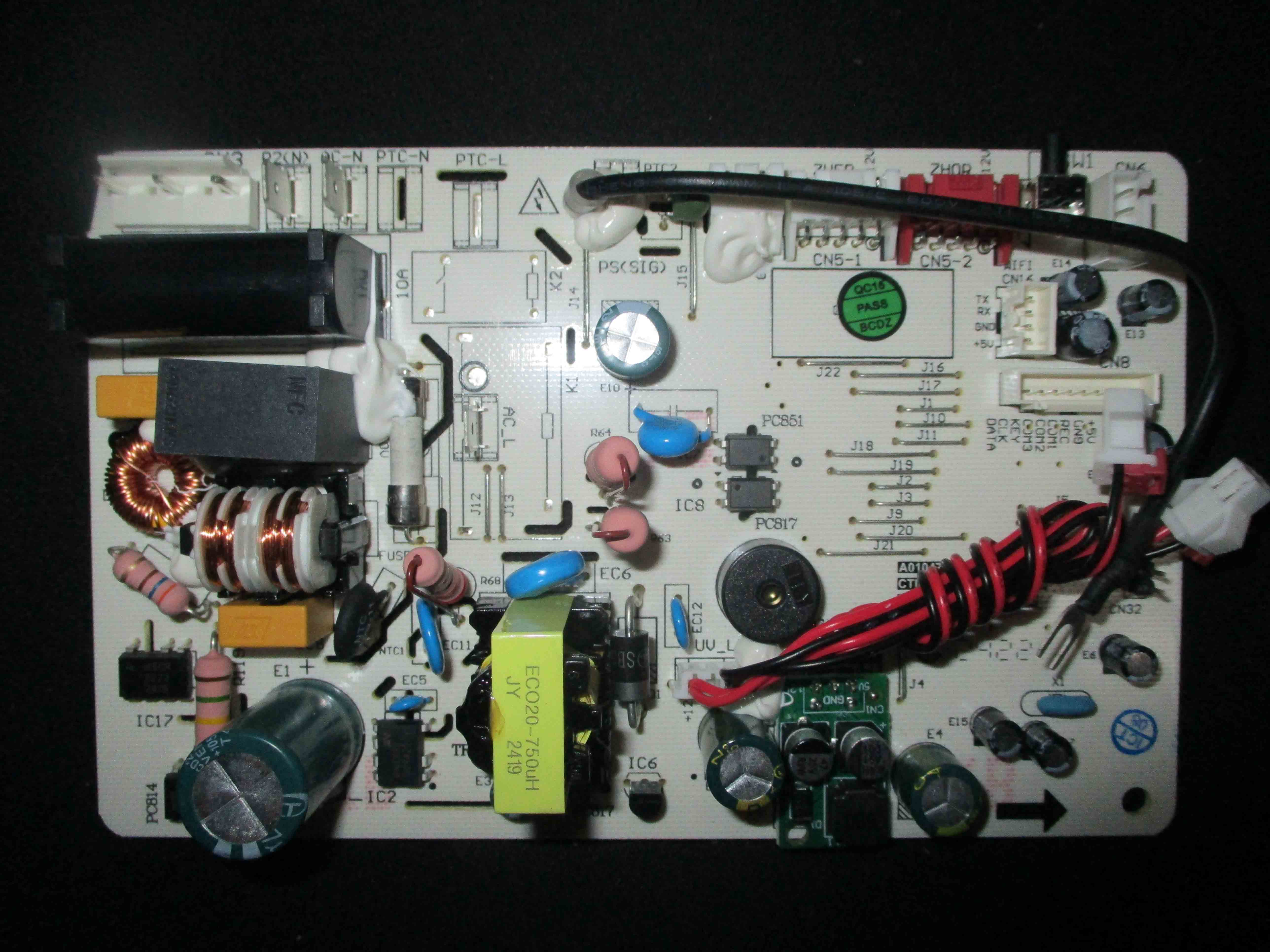 DELLA Replacement PCB for TL-12K2V-19S