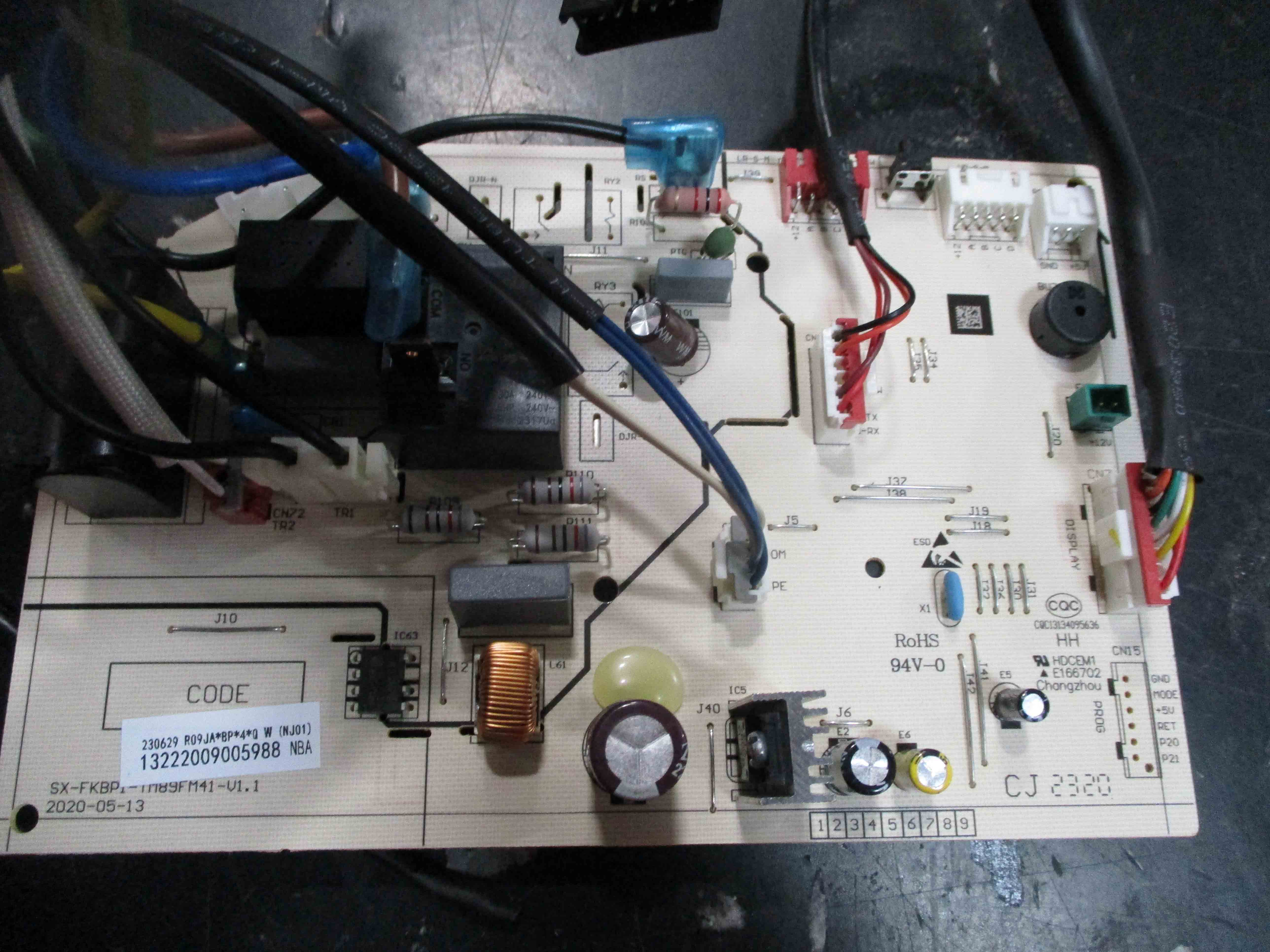 DELLA Replacement PCB for 048-MS-12K2VR-17S Indoor Units