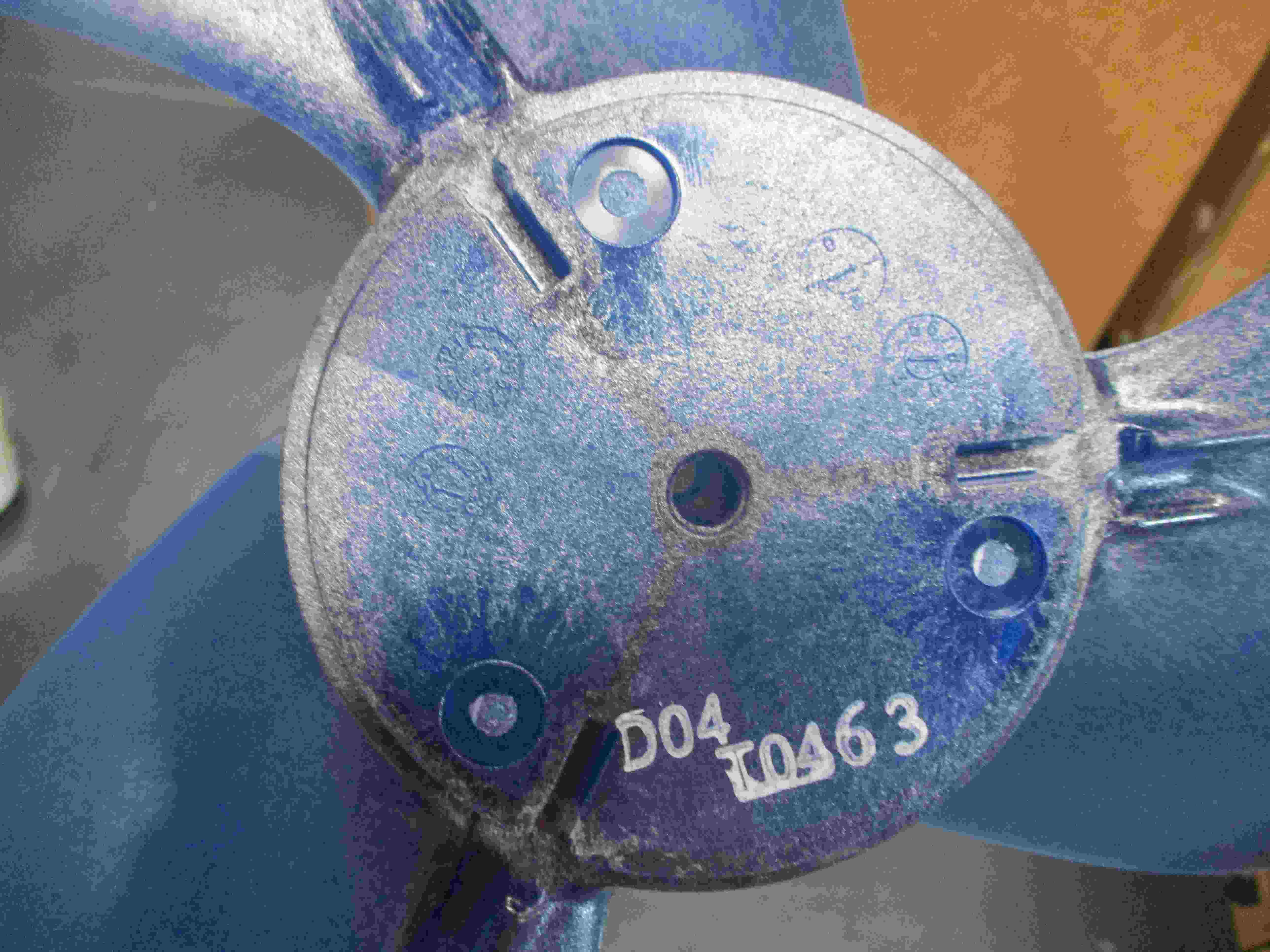 DELLA Replacement Propeller Fan for MS-18K2VR-17S Outdoor Unit