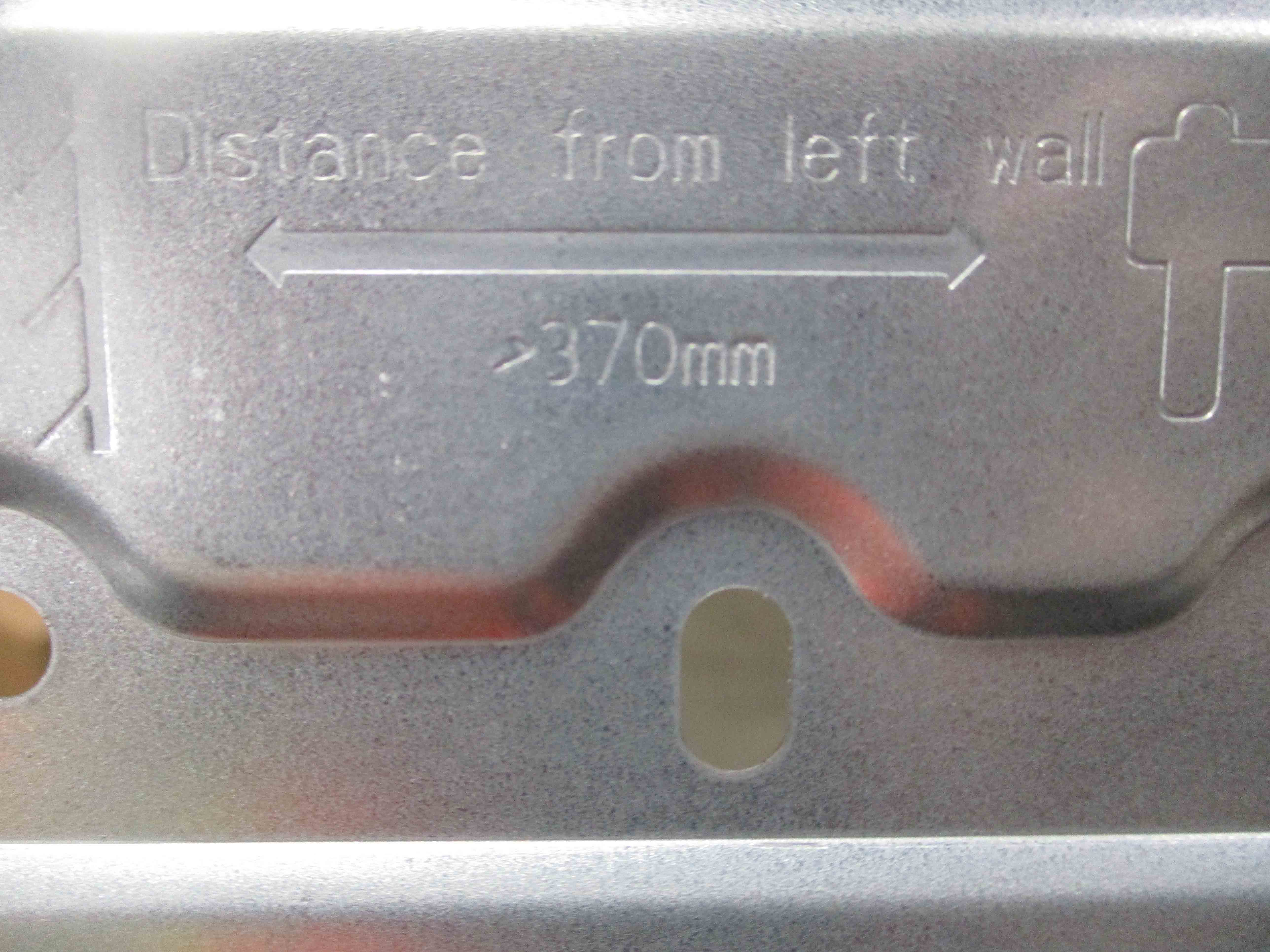 DELLA Replacement Installation Plate for TL-9K1V-19S & TL-12K1V-19S