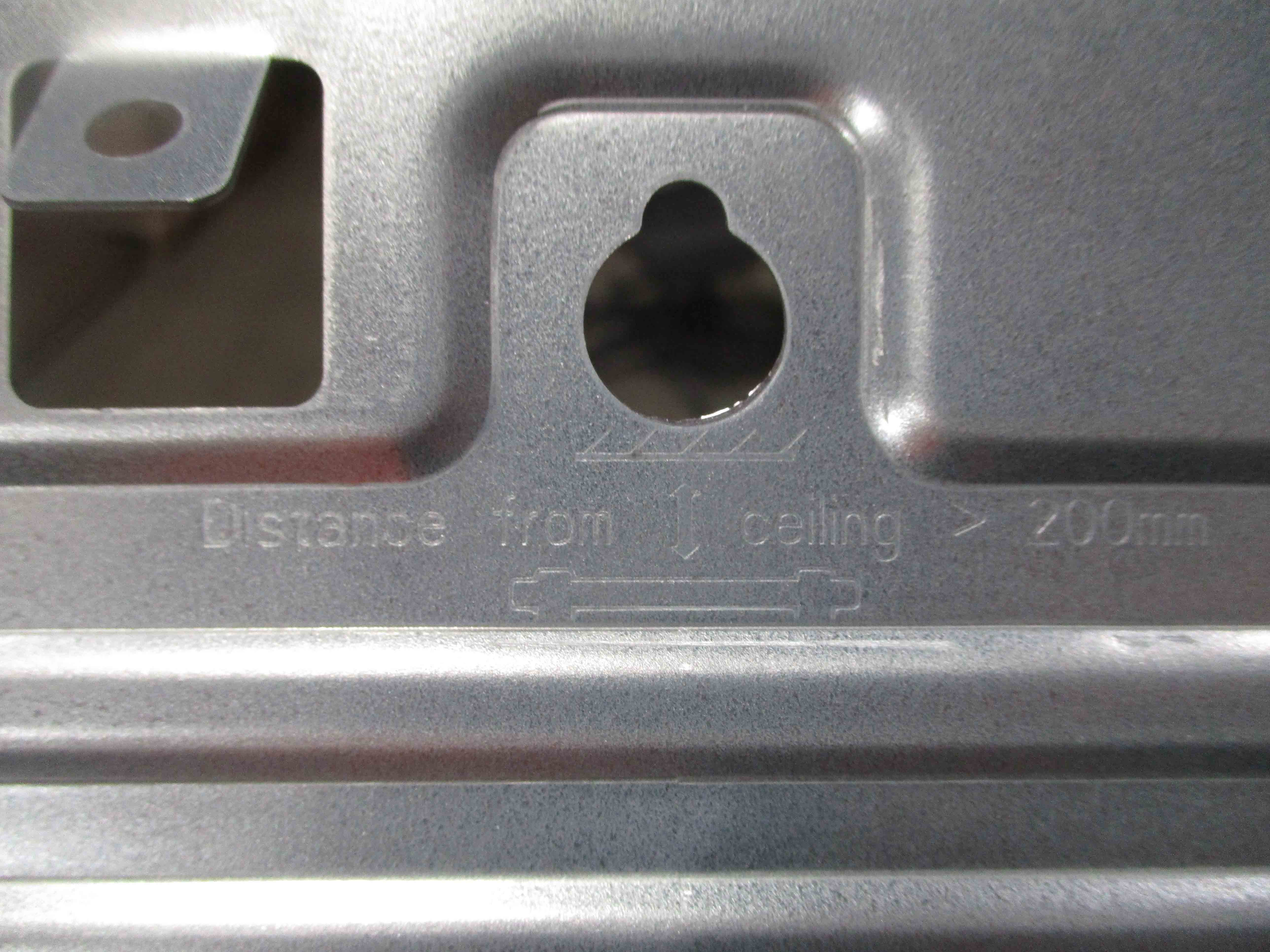 DELLA Replacement Installation Plate for TL-9K1V-19S & TL-12K1V-19S