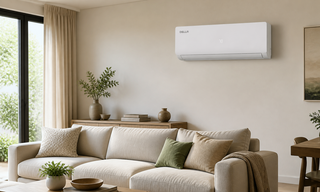 DELLA wall-mounted mini split in living room