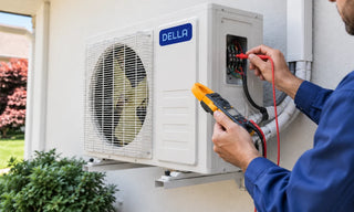 DELLA mini split electrical testing