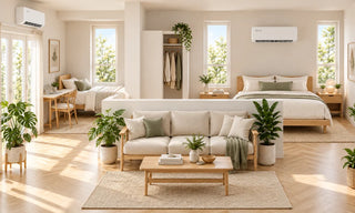 DELLA mini splits in open home