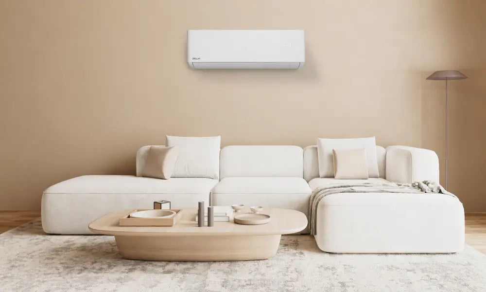 Mini split for cleaner indoor air