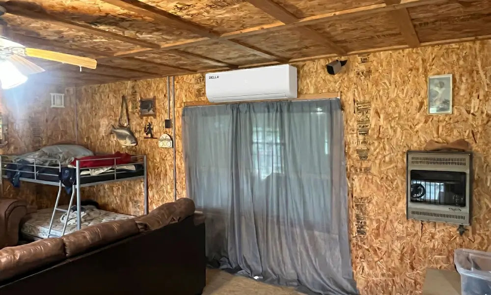 Mini split in old room