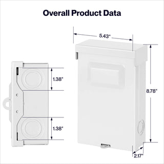 DELLA 30A & 60A Pull-Out Switch AC Disconnect Boxes