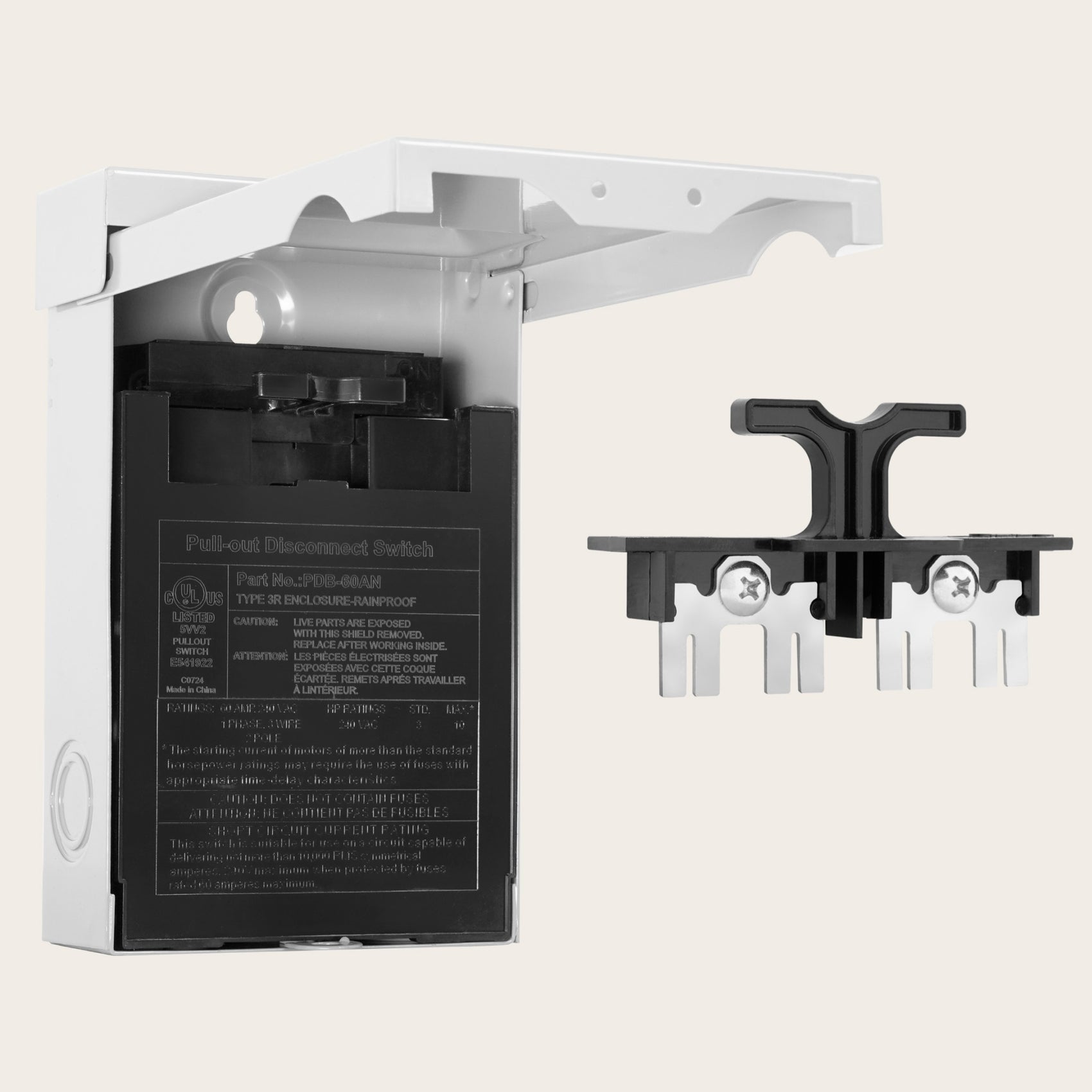 DELLA 30A & 60A Pull-Out Switch AC Disconnect Boxes