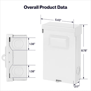 DELLA 30A & 60A Pull-Out Switch AC Disconnect Boxes