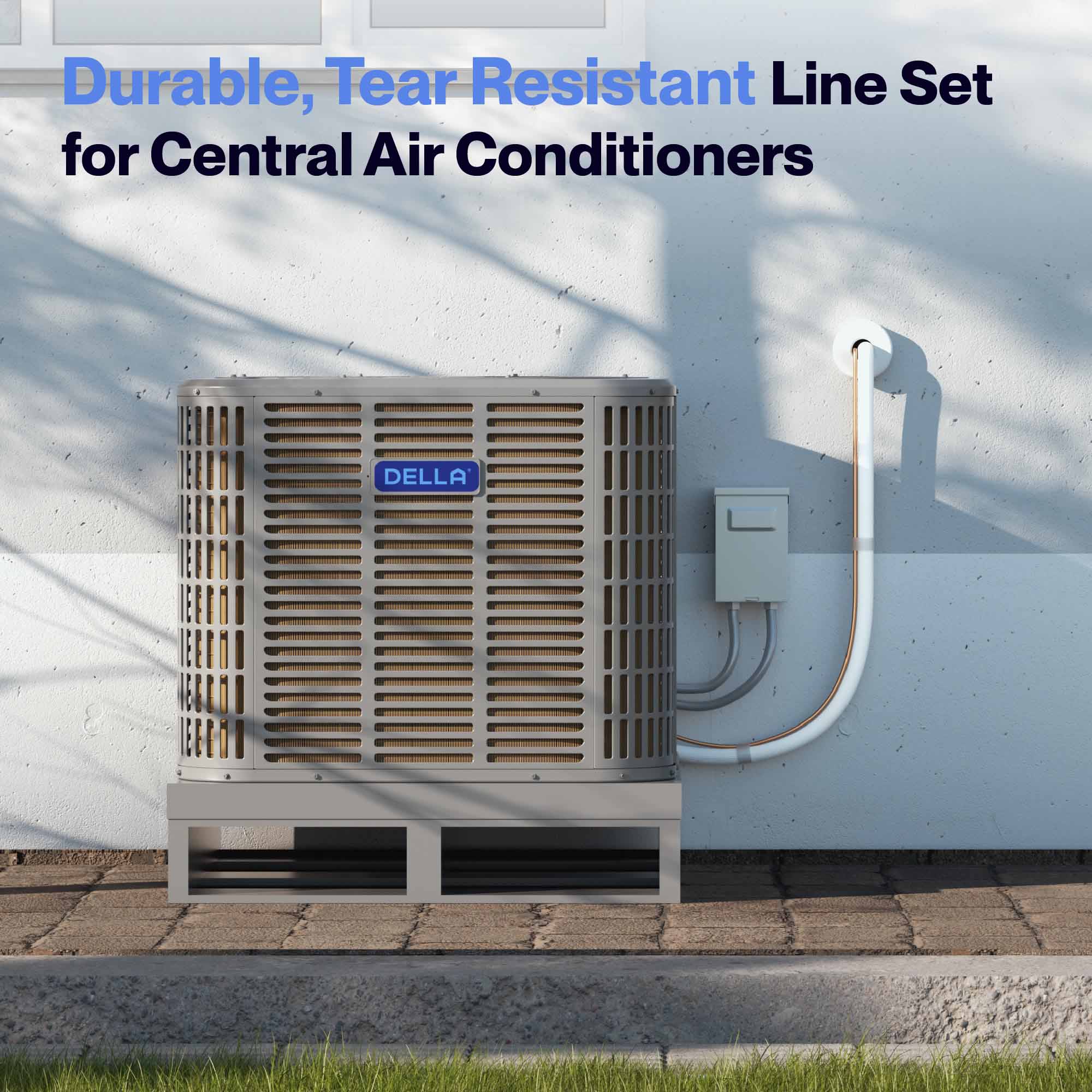 Conjunto de línea de aire acondicionado central DELLA 