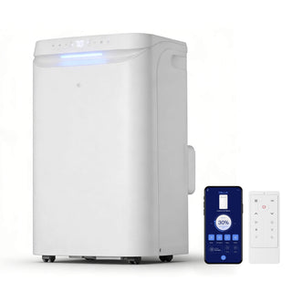 DELLA 14,000 BTU Drainage-Free Portable Air Conditioner for Rooms Up to 290 Sq. Ft.