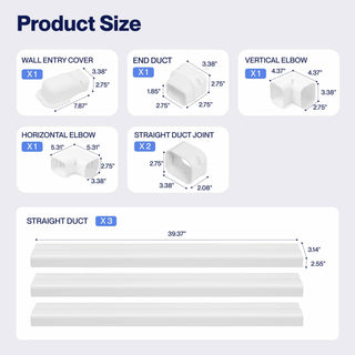 #Size_3" 11 Ft Line Set Cover