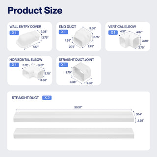 #Size_3" 7.5 Ft Line Set Cover