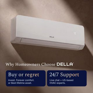DELLA Mini Split AC 24/7 Support