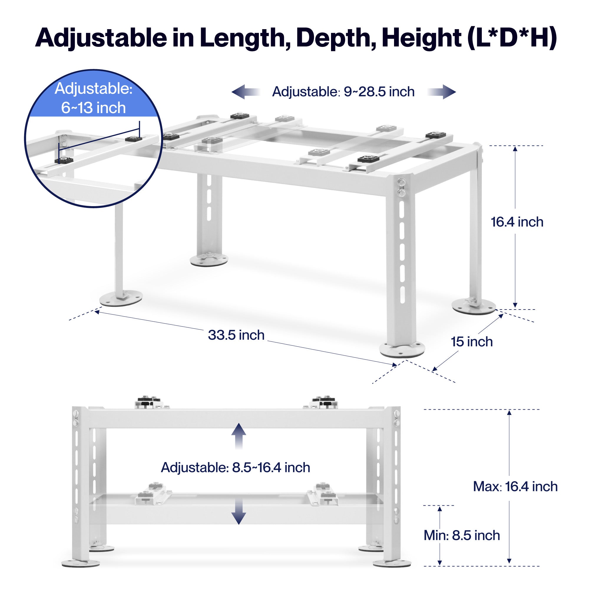 Soporte de suelo DELLA para minisplit de 9000-18000 BTU 