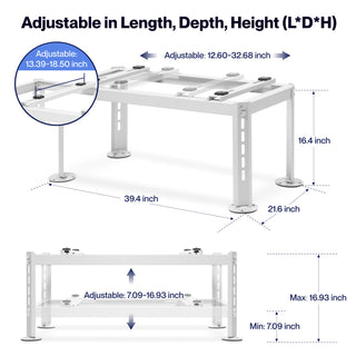 DELLA Ground Stand Bracket for 9000-45000 BTU Mini Split