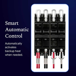 Kit de calentador eléctrico DELLA con disyuntor para unidad de tratamiento de aire 