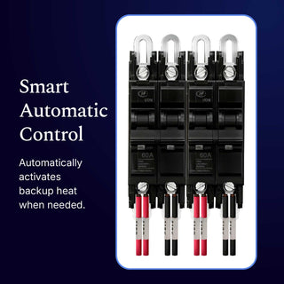 Kit de calentador eléctrico DELLA con disyuntor para unidad de tratamiento de aire 