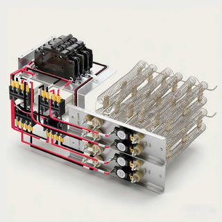 Kit de calentador eléctrico DELLA con disyuntor para unidad de tratamiento de aire 