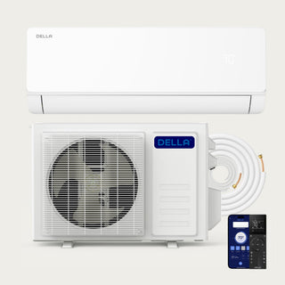 DELLA Vita Series 18000 BTU 20 SEER2 Mini Split Heat Pump AC - Up to 1000 Sq.Ft.