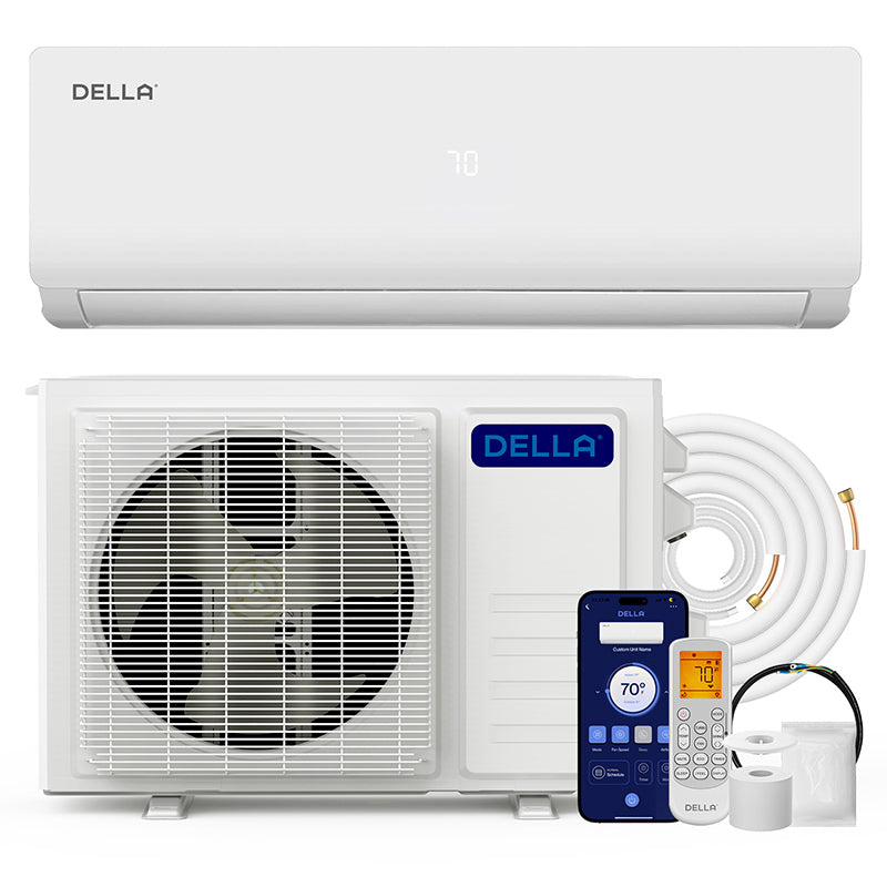 DELLA Versa Series Mini Split AC 16.4ft Installation Kits