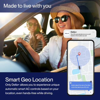 DELLA Vario Series 45000 BTU Dual Zone Mini Split AC (18K+24K) - Up to 2500 Sq.Ft.