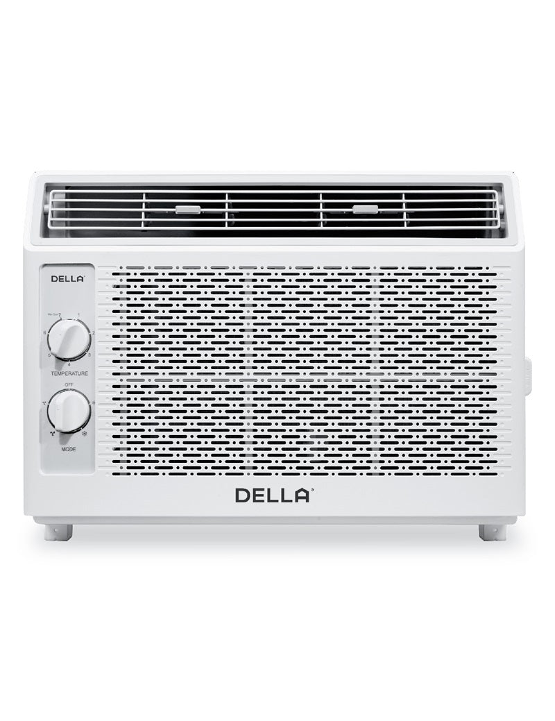 DELLA Fenestra Series 5000 BTU Smart Window Air Conditioner, Cools Up to 150 Sq. Ft.