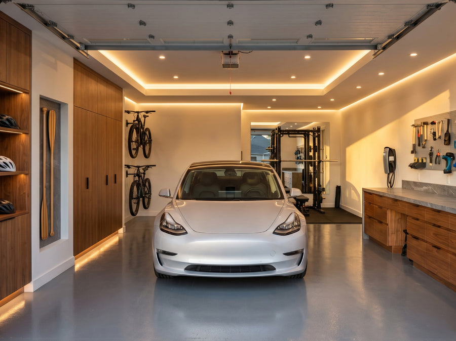 1-car garage