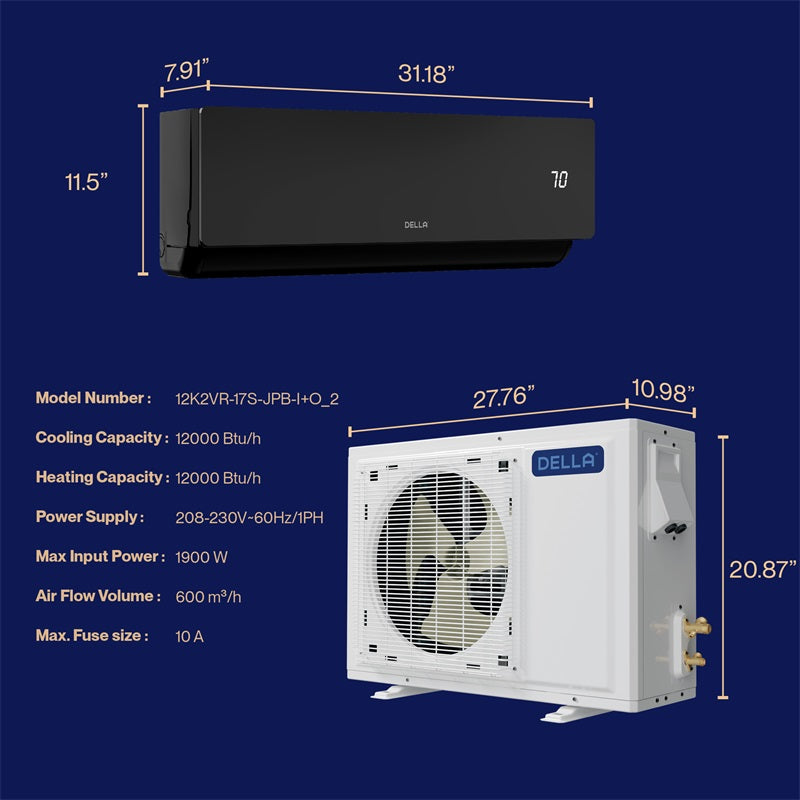 #btu_12000 btu seer2 17 up to 550 sp.ft.