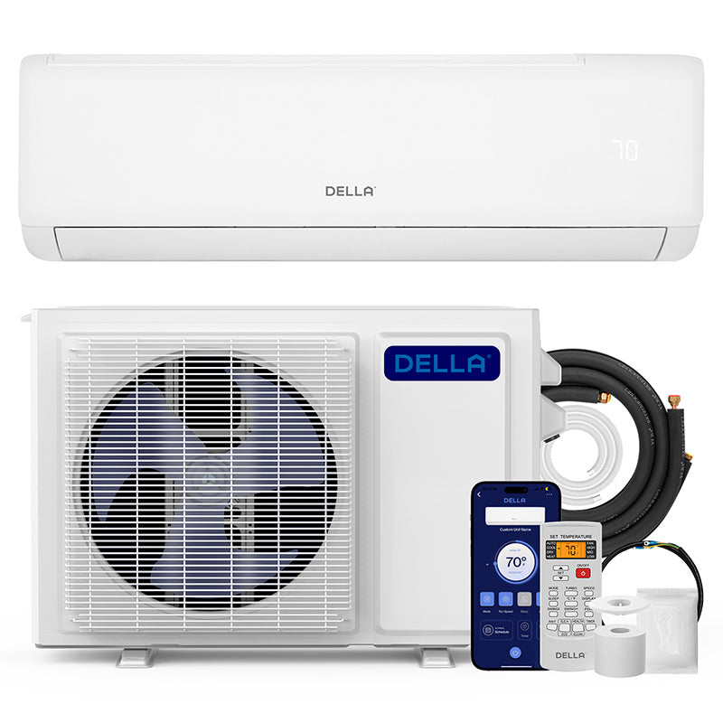 DELLA Vita Series Mini Split AC R32 Refrigerant