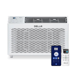 DELLA Fenestra Series 10000 BTU Smart Window AC with Remote/App Control, Cools Up to 450 Sq. Ft