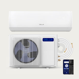 DELLA Motto Series 12000 BTU 20 SEER2 Mini Split Heat Pump AC – 115V, Up to 550 Sq.Ft.