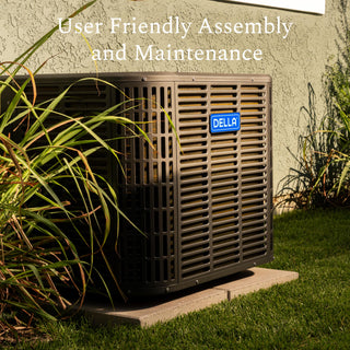DELLA 53,000 BTU 17 SEER2 Ducted Central Air Conditioner with Air Handler