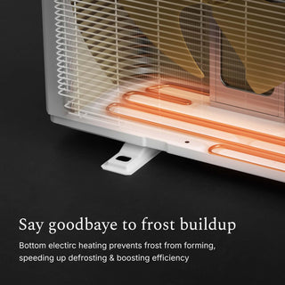 DELLA 34000 BTU Tri-Zone Concealed Ducted Mini Split Heat Pump AC (11K + 11K + 11K)