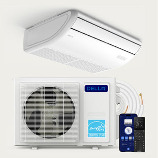 DELLA 22200 BTU 20 SEER2 Floor Mounted Mini Split AC - Up to 1500 Sq. Ft.