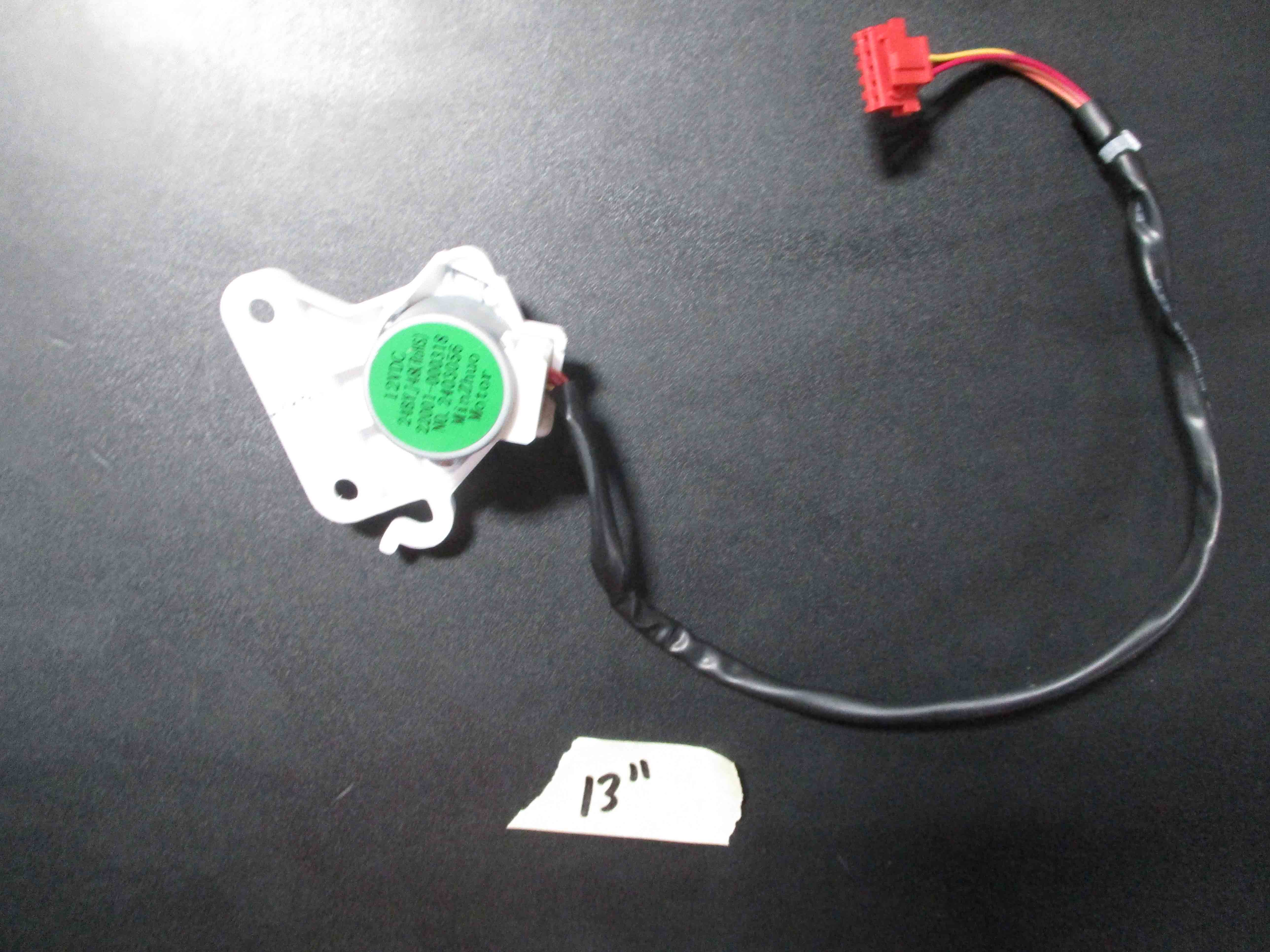 Replacement 13" Vane Fan Motor with Open Case – 24BYJ48 12V DC