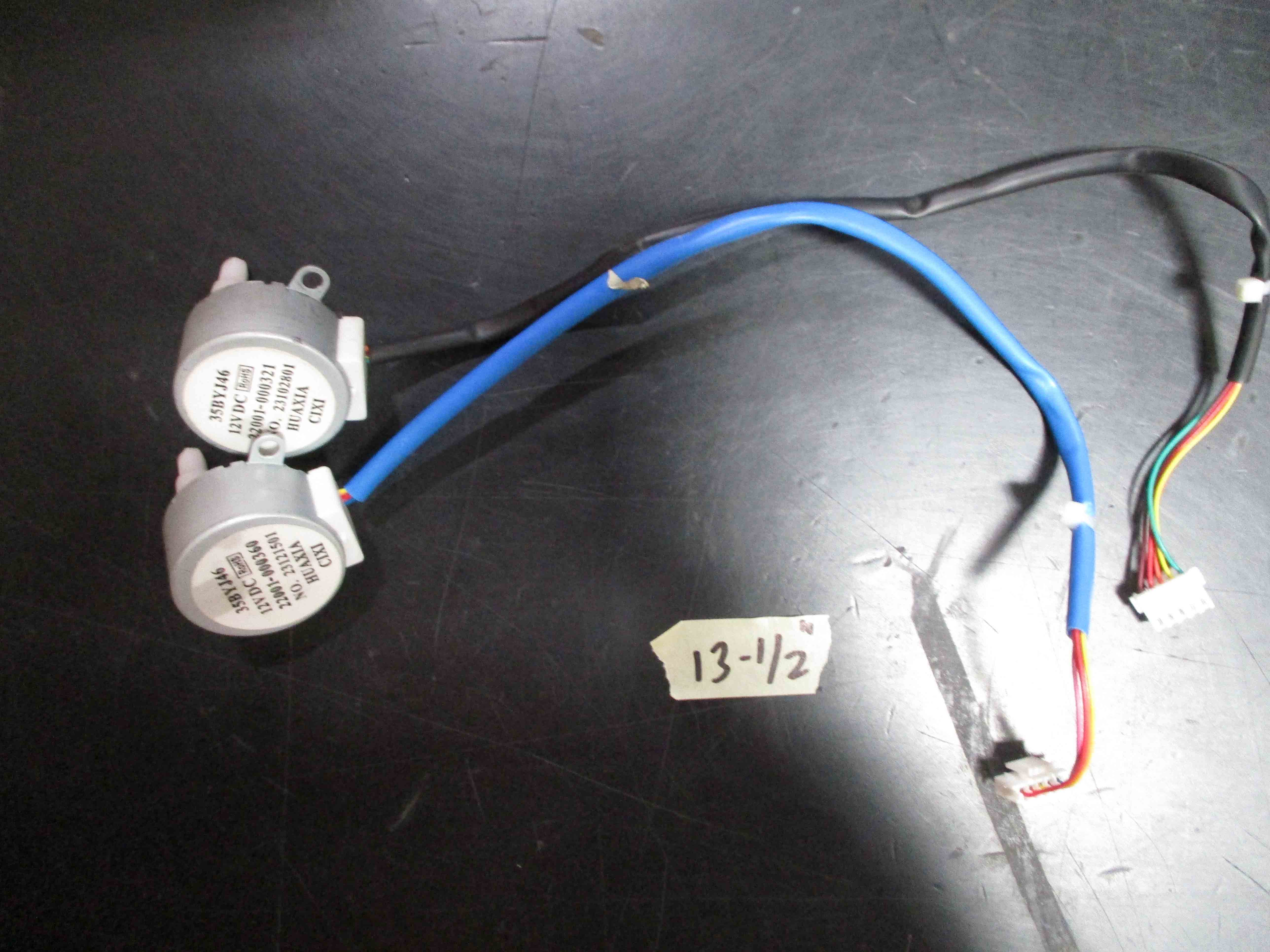 Replacement 13.5" Vane Fan Motor – 35BYJ48-12V DC