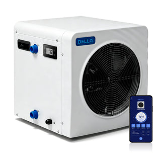 DELLA Omi Spark Series 21,160 BTU Mini Inverter Pool Heat Pump for Pools up to 4,500 Gallons