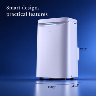 DELLA Sylro Series 14,000 BTU Inverter Ultra Quiet Portable Air Conditioner for Rooms Up to 450 Sq. Ft.