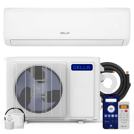 DELLA Vita Series Mini Split AC R32 Refrigerant