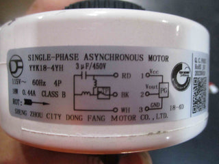 DELLA Replacement Fan Motor for MS-12K1VR-20S-JA