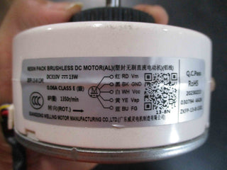 DELLA Replacement Fan Motor for MS-12K2VR-21S-QC