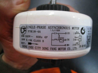 DELLA Replacement Fan Motor for MS-18K2VR-17S-JA and MS-18K2VR-17S-JPB