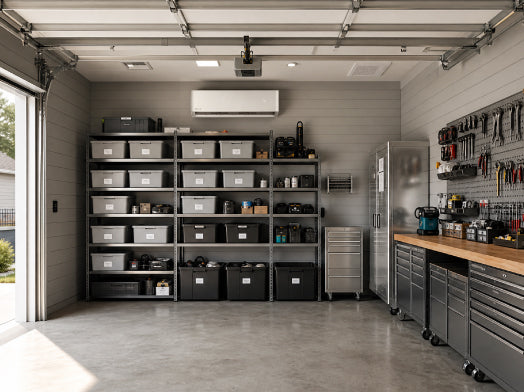 Storage-heavy garage